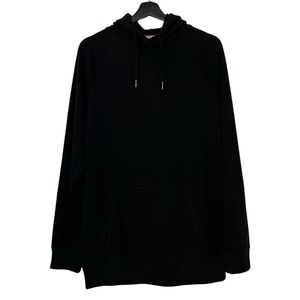The Normal Brand Men’s Purmeso Hooded Sweatshirt Black Medium NWT Casual Cozy